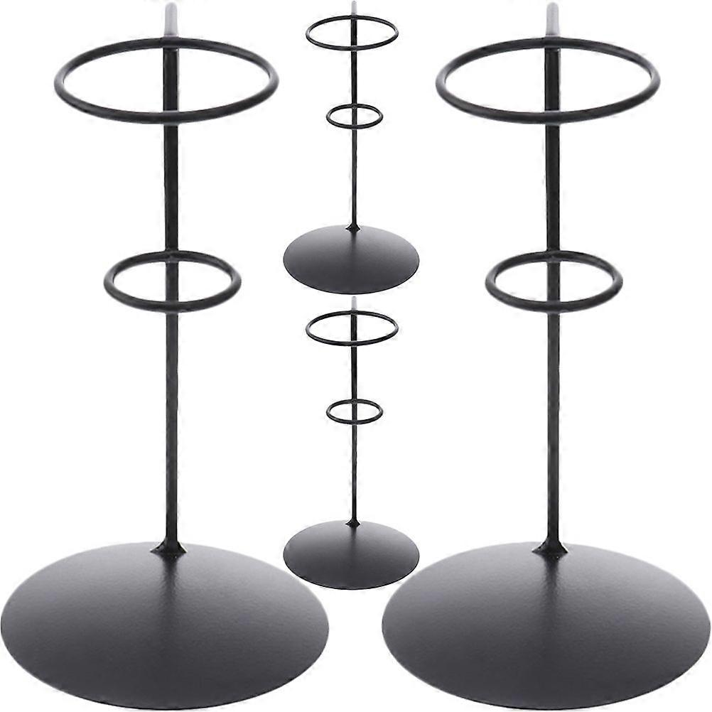 4stk Ice Cream Kegleholdere Metal Ice Cream Display Stands Sushi Håndruller Stands