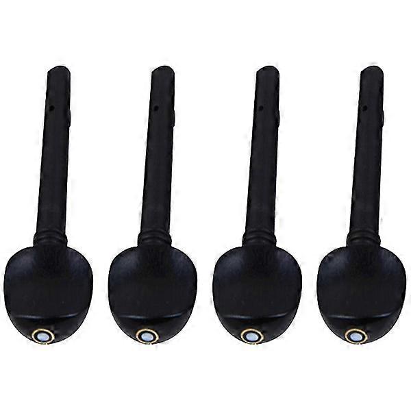 4 pcs Professional Violin Tuning Pegs Violin Parts Tuning Pegs