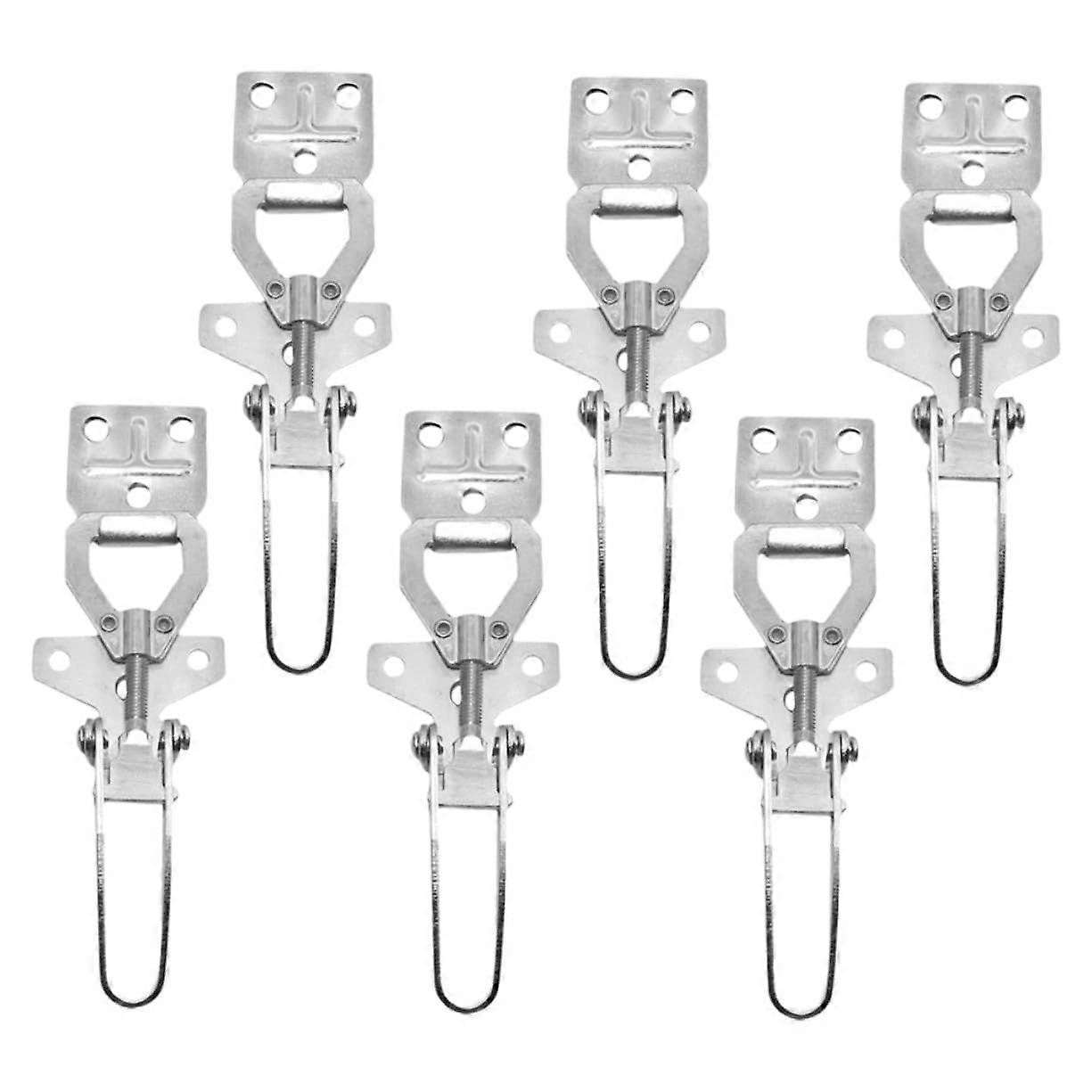 Beehive Connectors Pack of 6, Durable Beehive Pull Latch for Beekeeping Equipment, Secure Beehive Parts, Compatible Latch System