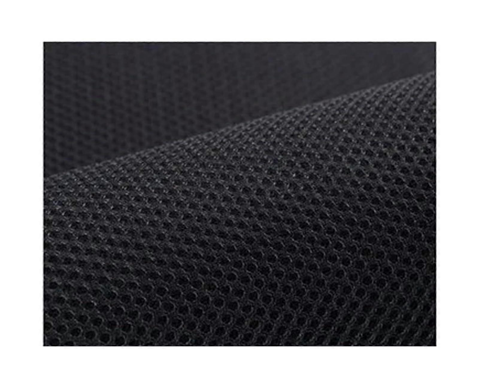 Speaker mesh fabric for stereo speaker box, thick, breathable, 155 cm wide, black, 100 x 150 cm