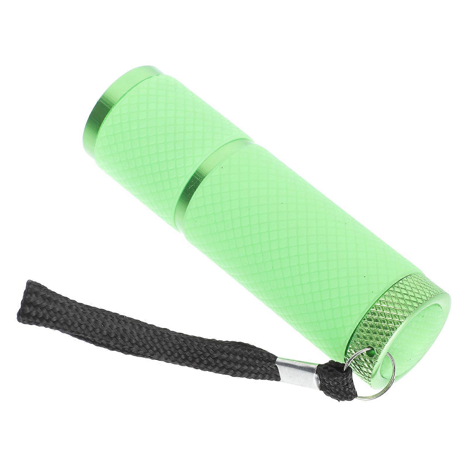 Compact LED Flashlight UV Light for Money Detection & Nail Art – Durable, Ergonomic Design for Home and Salon Use