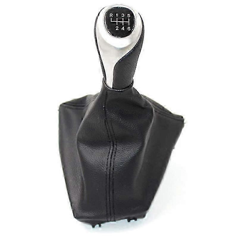 suitable for 1 series f20 2011-2016 6 speed gear lever stick shift knob with leather boot