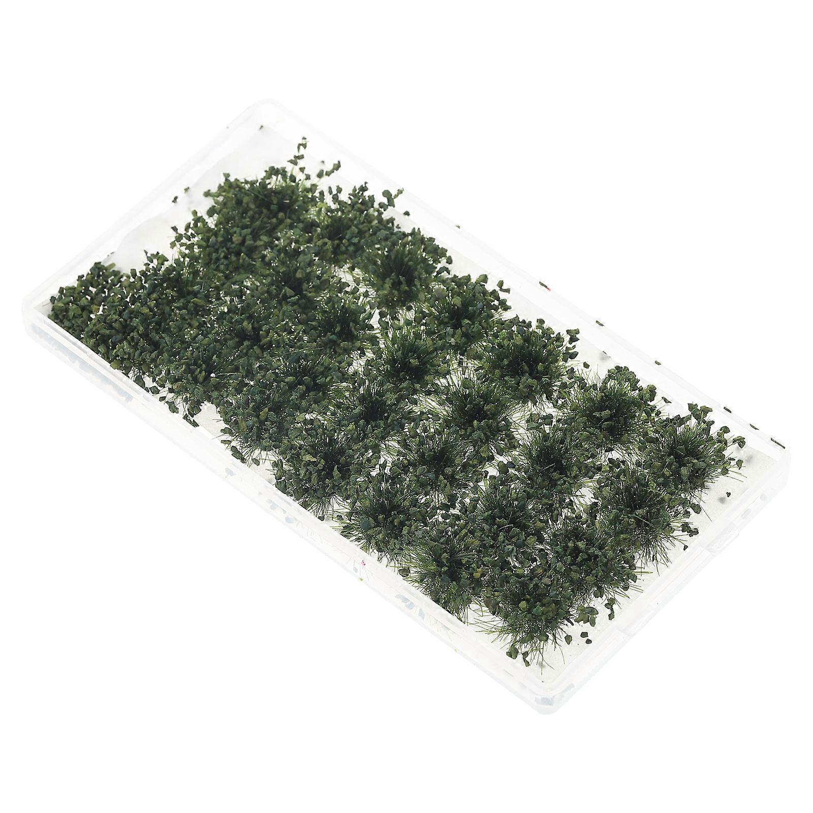 Artificial Grass Shrub Landscaping Shrub Models Decorative Mini Scene Materials 1 Set
