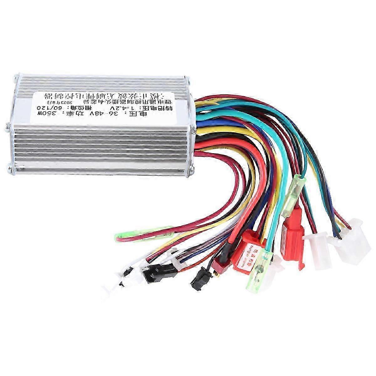 Sähköinen polkupyöräohjain Sähköpyörän lisävarusteet 36V / 48V 350W sähköpyörämoottori harjaton Sinewave