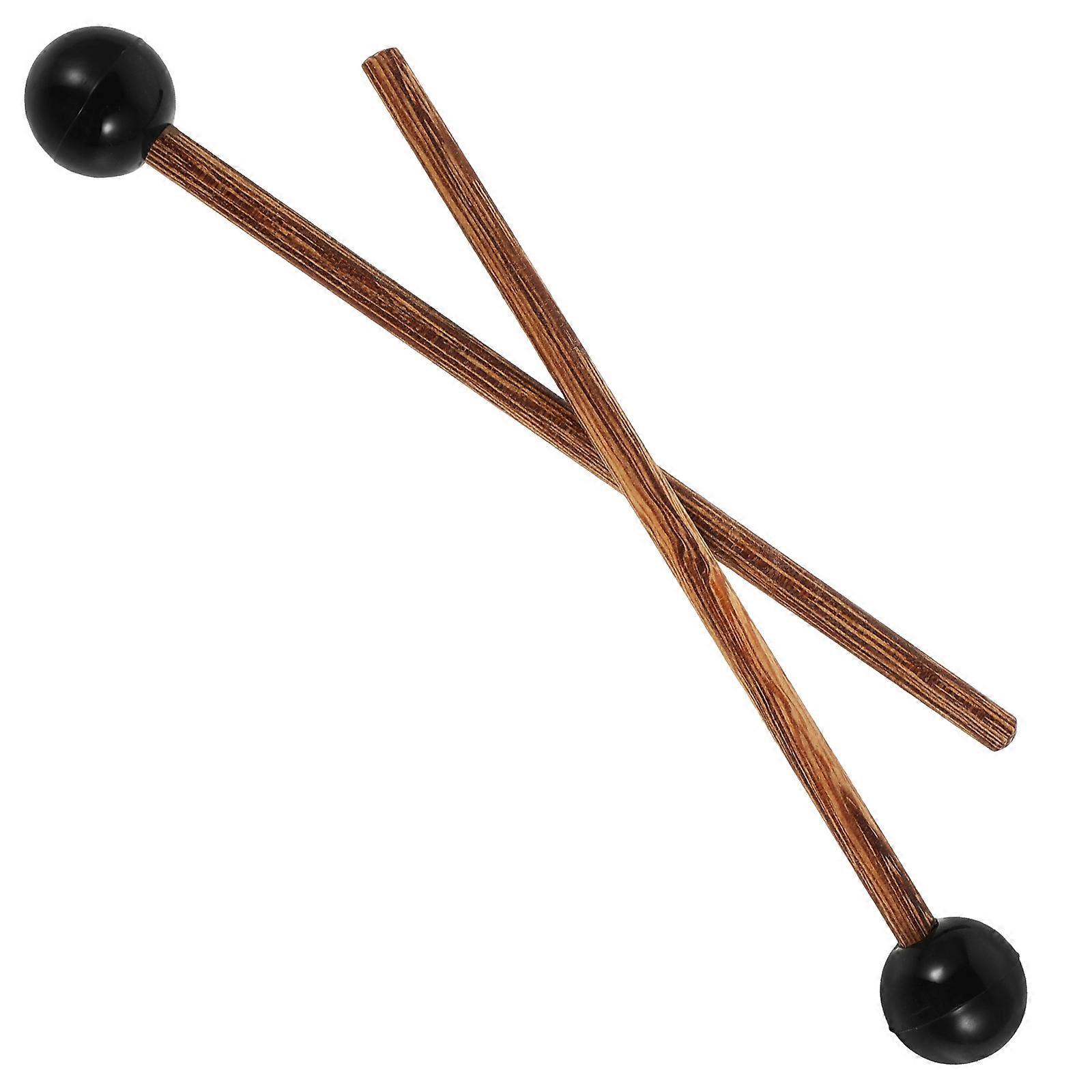 2pcs Chicken Drumsticks for Bass Drum Mallets, Snare Drum Accessories, Drum Stick Tape, Marimba & Xylophone Mallets, Wood Percussion Sticks