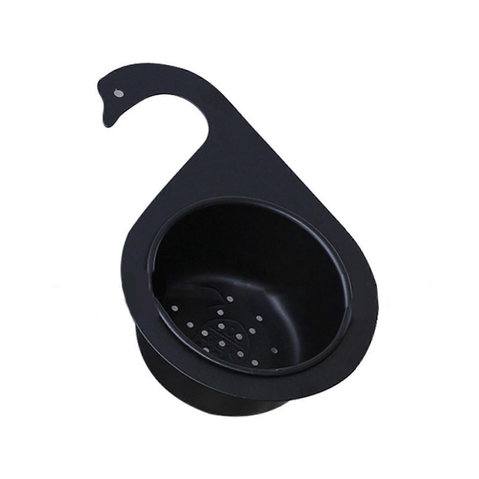 Sink corner basket for kitchen storage and drainage solution
