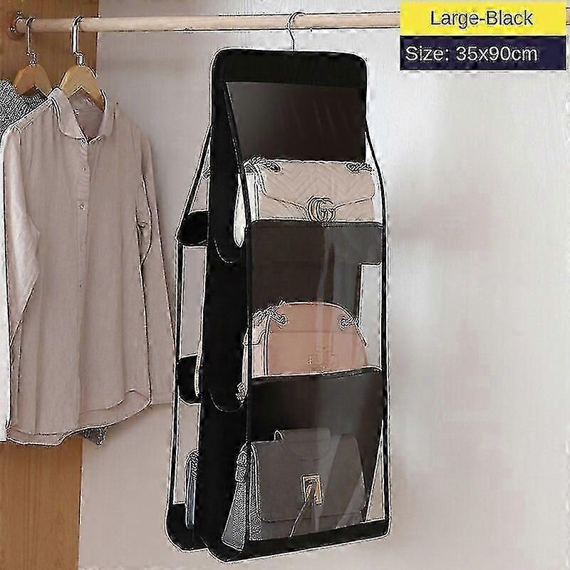 Dustproof Storage Cover for Handbag Rear Hinged Accessory Dormitory Home Storage Organizer