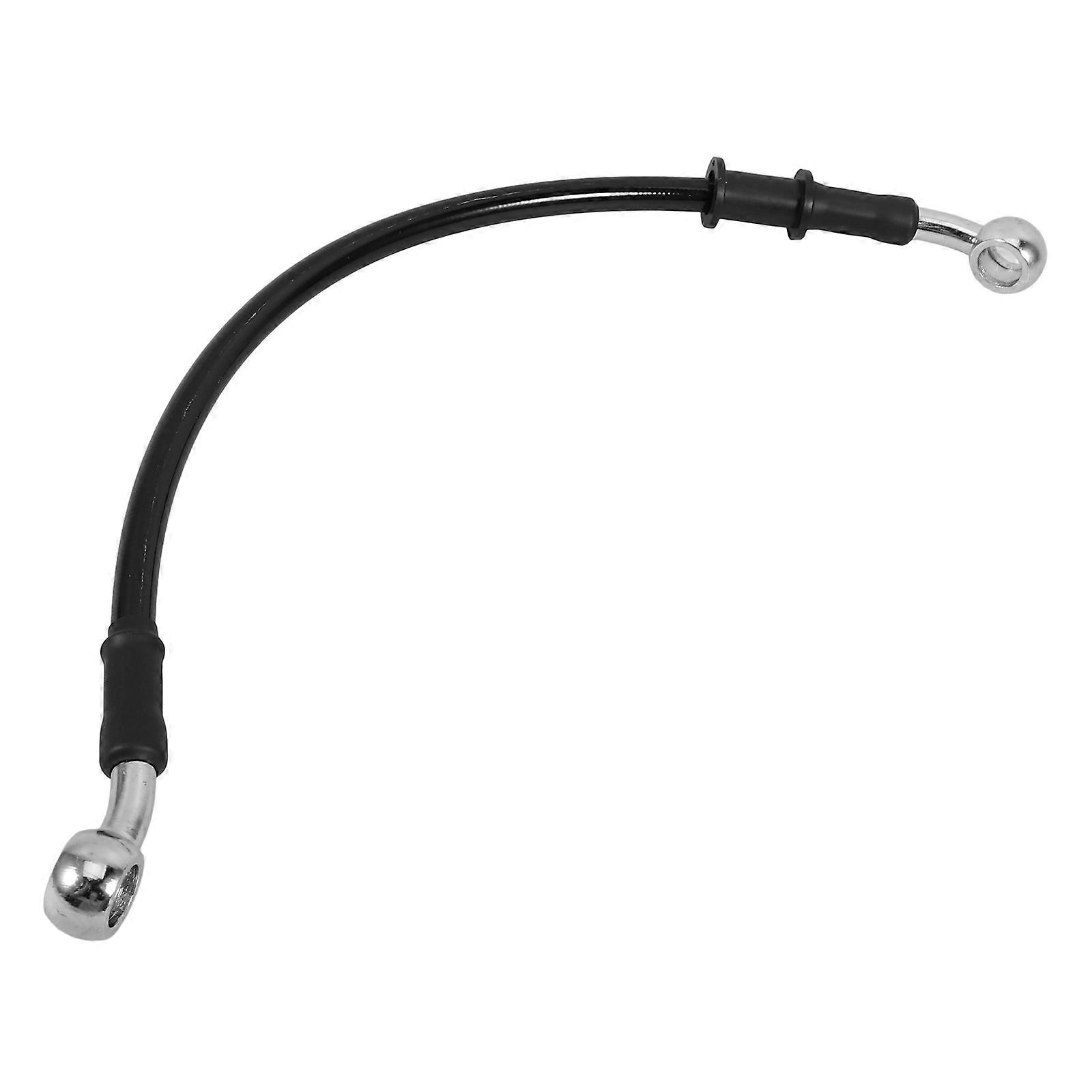 Motorcycle Hydraulic Brake Line Hose with Nylon and Chromium Plating for Reliable High Pressure Use 9.5ft