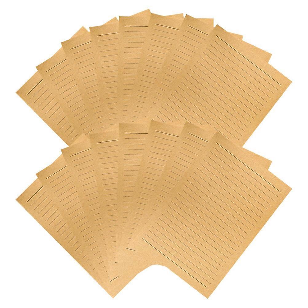 Retro Home Paper Vintage Style Kraft Stationery For Love Letters 50Sheets A4