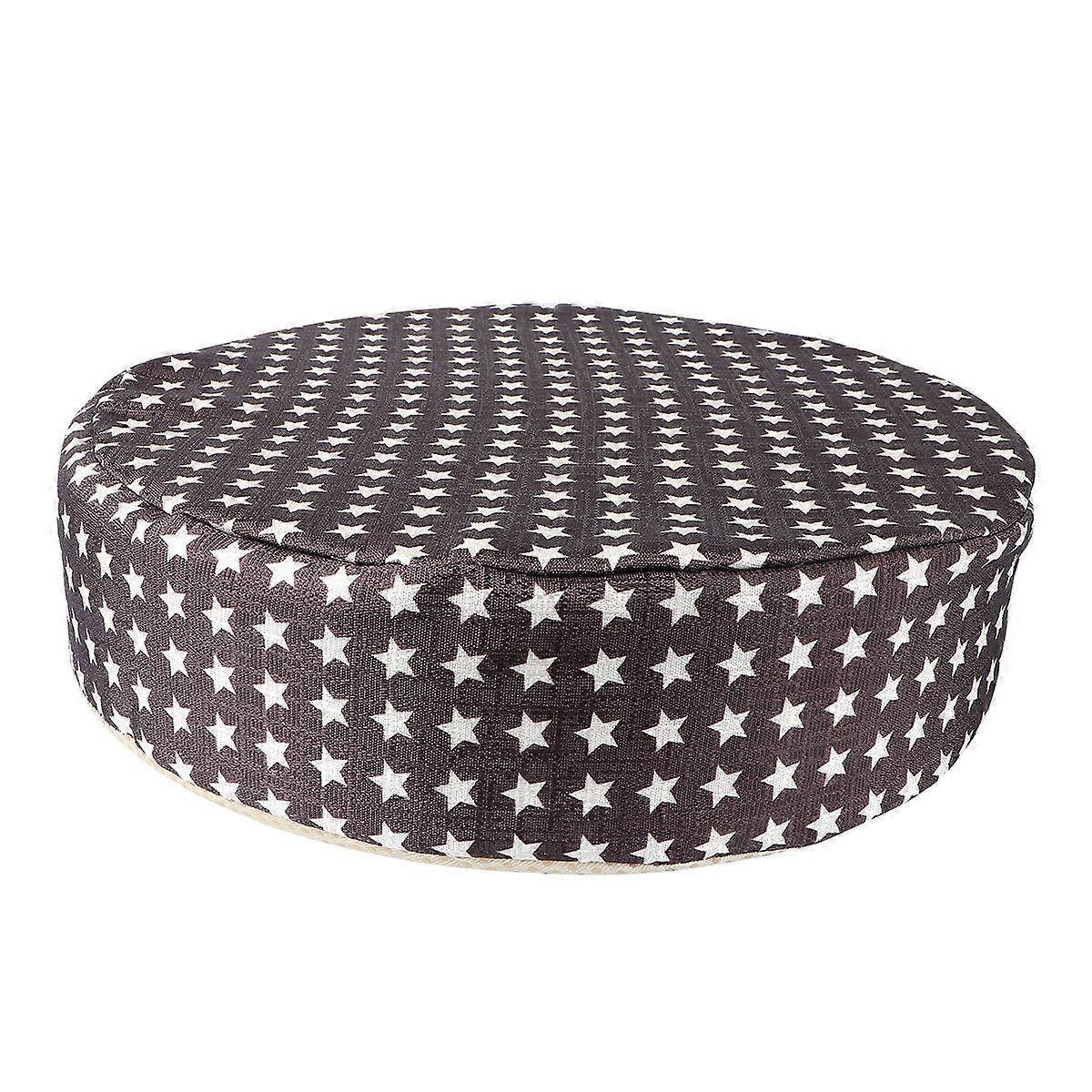 Children Dining Chair Cushion in Coffee Synthetic for Home Use Lightweight and Comfortable 1PC
