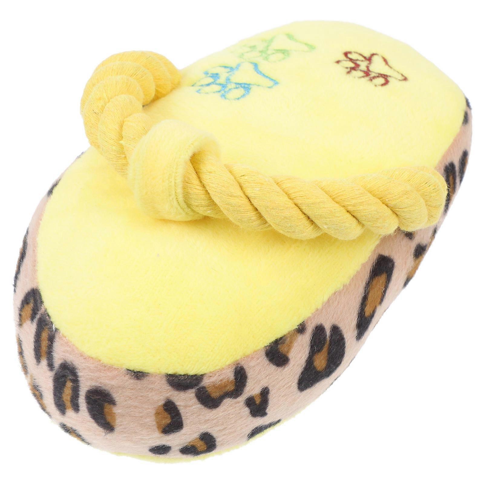 Cute Pet Dog Chew Toy – Soft Plush Slipper for Interactive Play, Durable Bite Relief to Reduce Stress and Protect Furniture for Puppies and Dogs