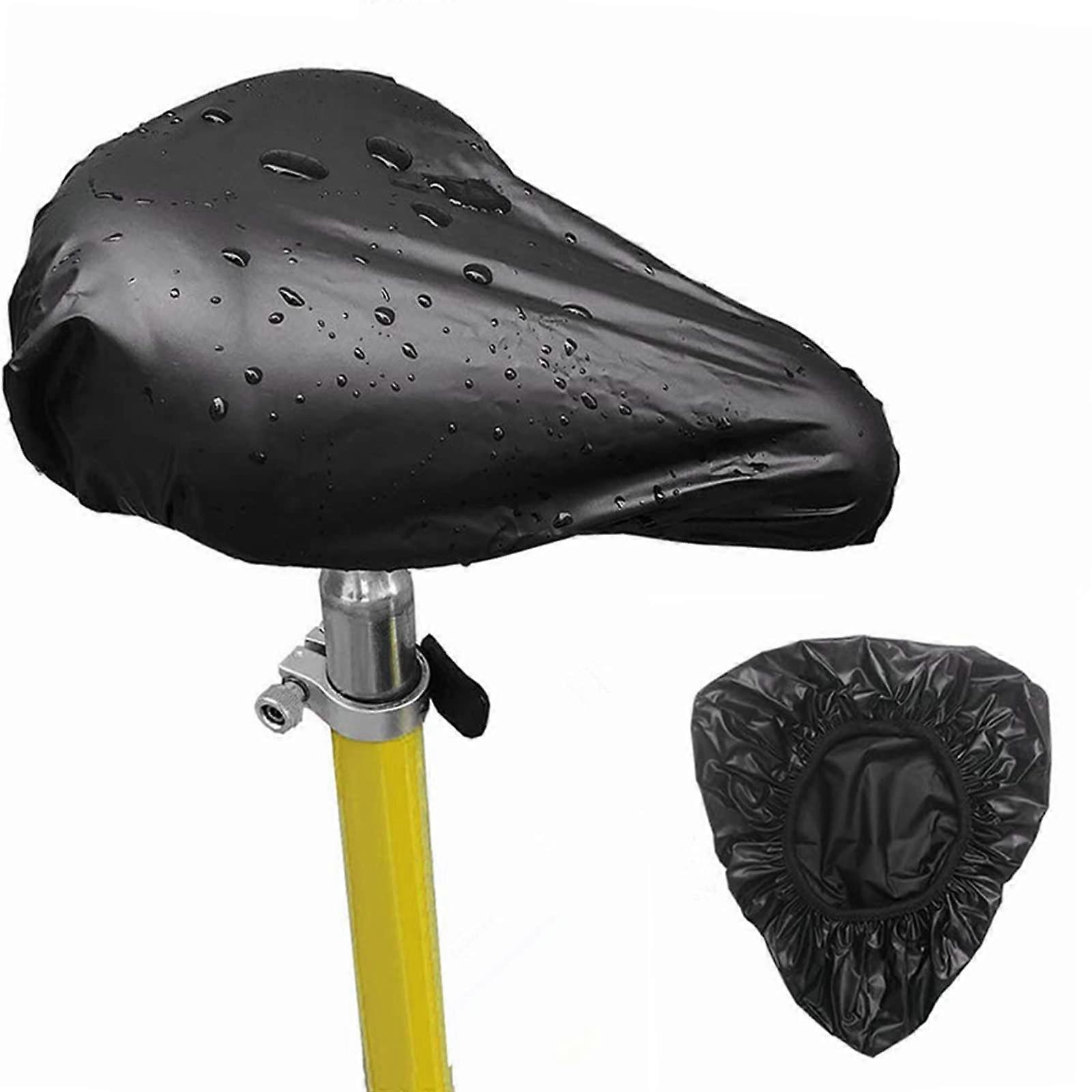 Saddle Cover Waterproof Elastic Bicycle Saddle Protective Cover, Rain Cover For Most Bicycle Saddles, Fits Most Models