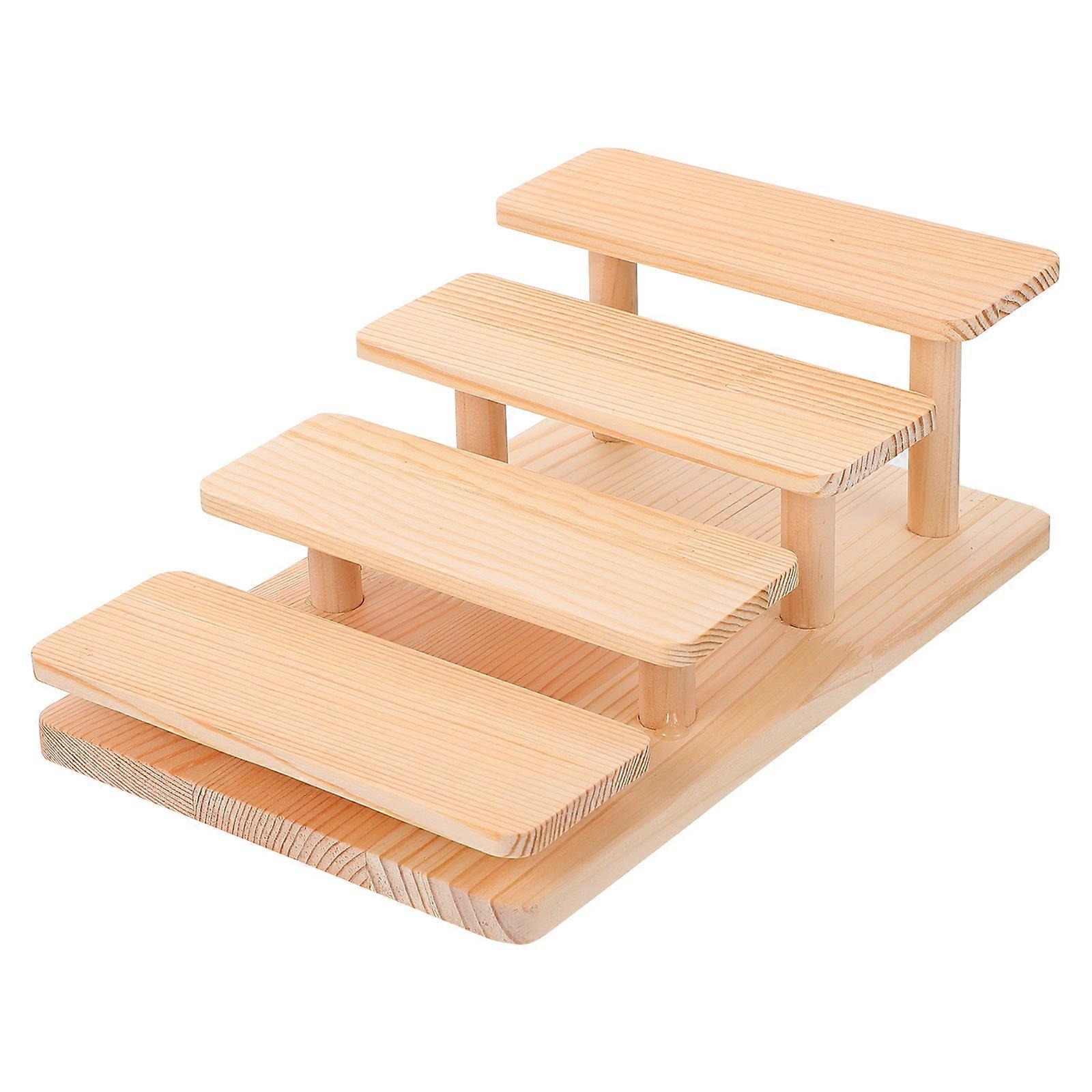 Beige Glasses Rack for Storage Use Strong and Durable Synthetic Material Perfect for Bedroom or Living Room 1Pc