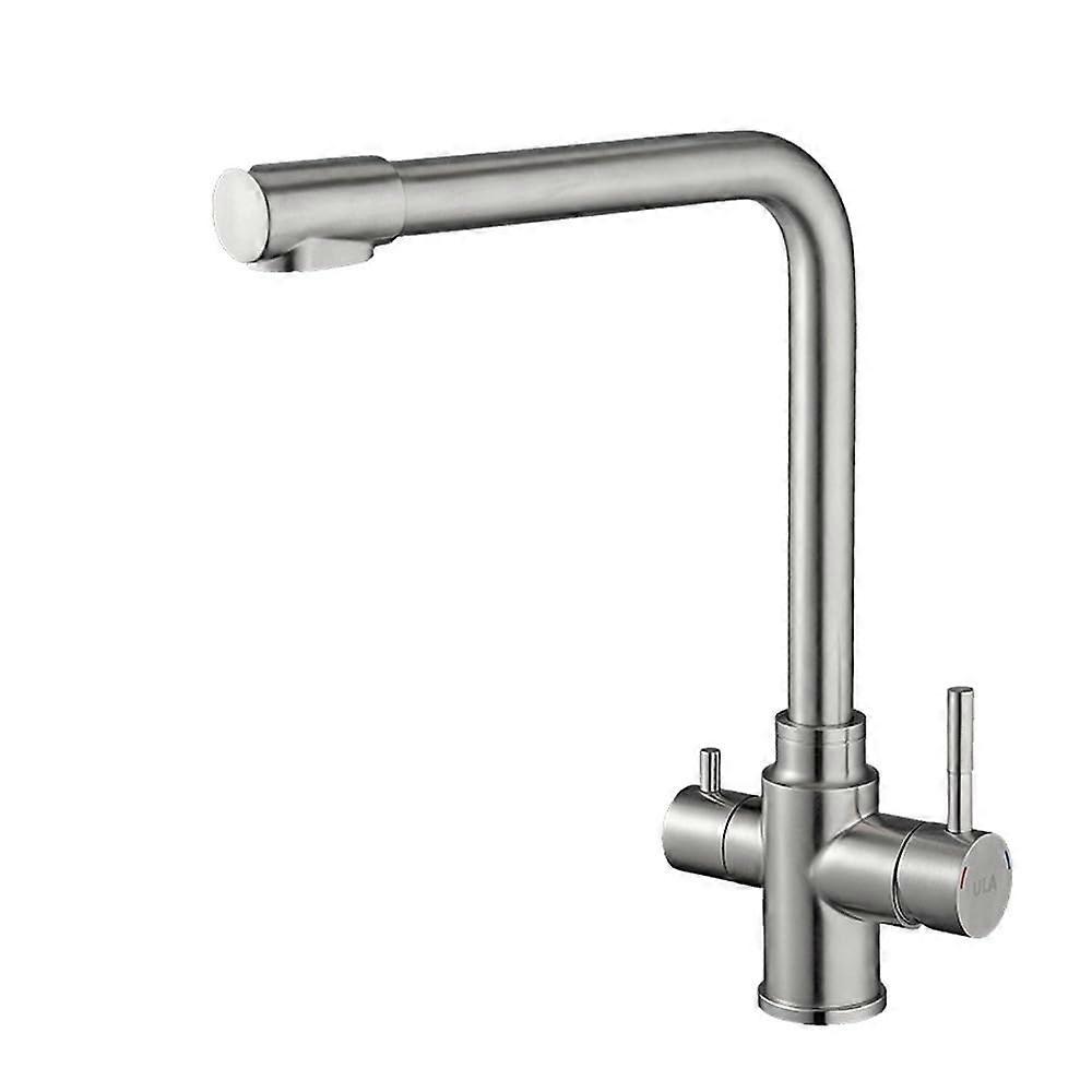 360° Swivel Filter Kitchen Faucet, DualMode Detergent Faucet for Hot and Cold Water, Drinking Water Mixer Tap A1127N
