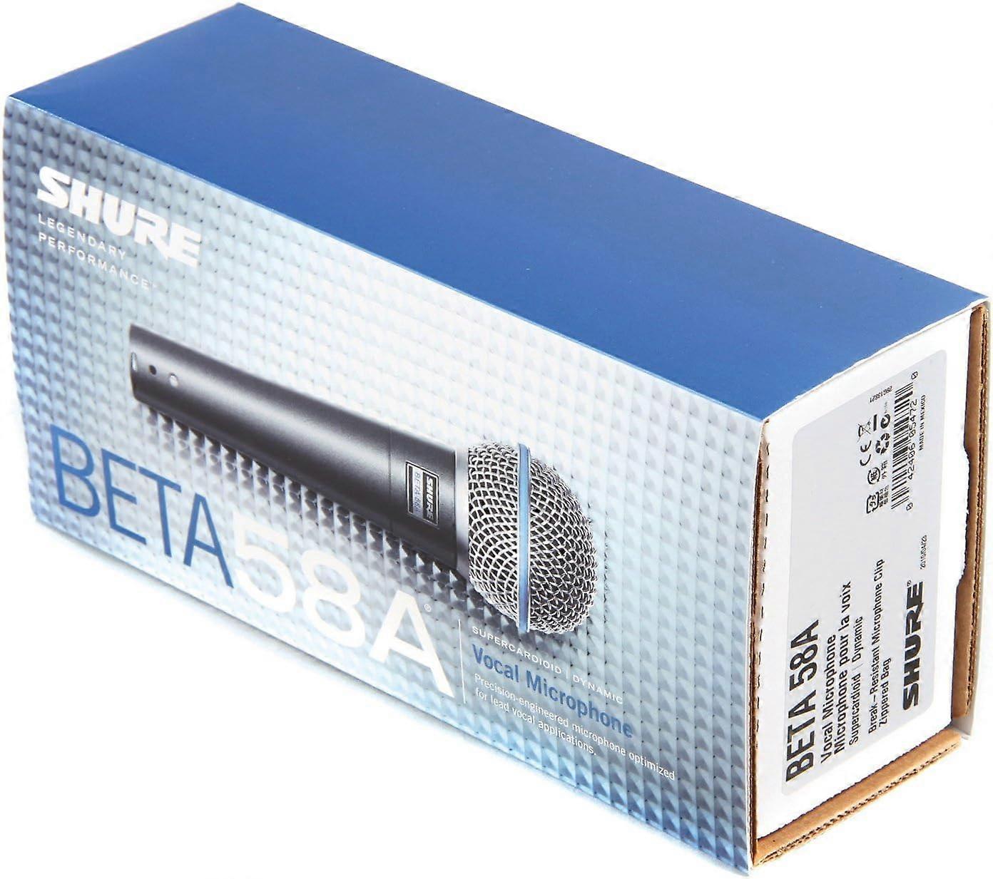Shure BETA58A Microphone Vocal Microphone Wired Microphone NEW