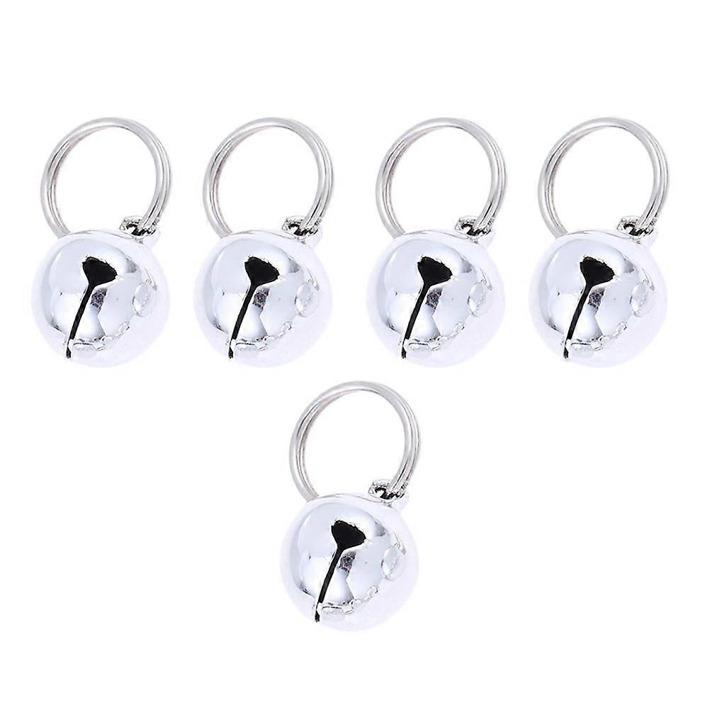 5pcs Copper Bells for Crafts DIY Accessories Party Decor with 25mm Bells for Christmas