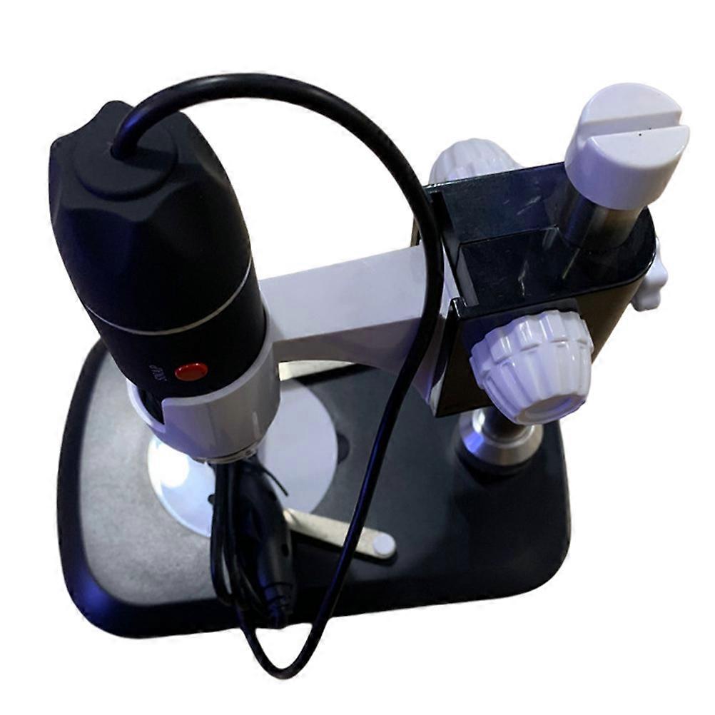 Compact Electron Loupe Microscope For Detailed Observation In Jewelry Identification With 8 LED Lighting Features 1Pc