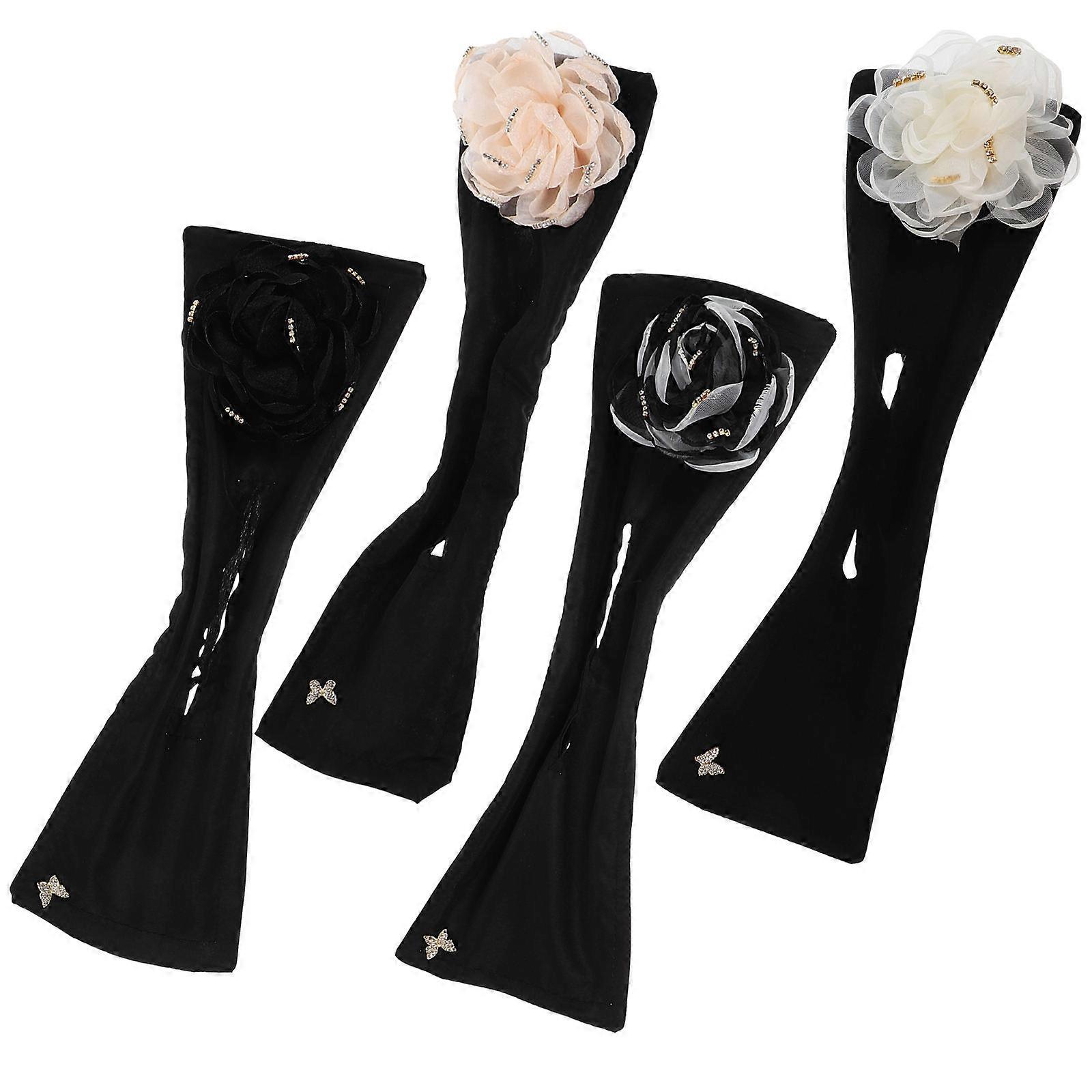 Here's a polished and professional product description for your **4pcs Flower Hair Bun Makers**:
### **4pcs Flower Hair Bun Makers for Women –