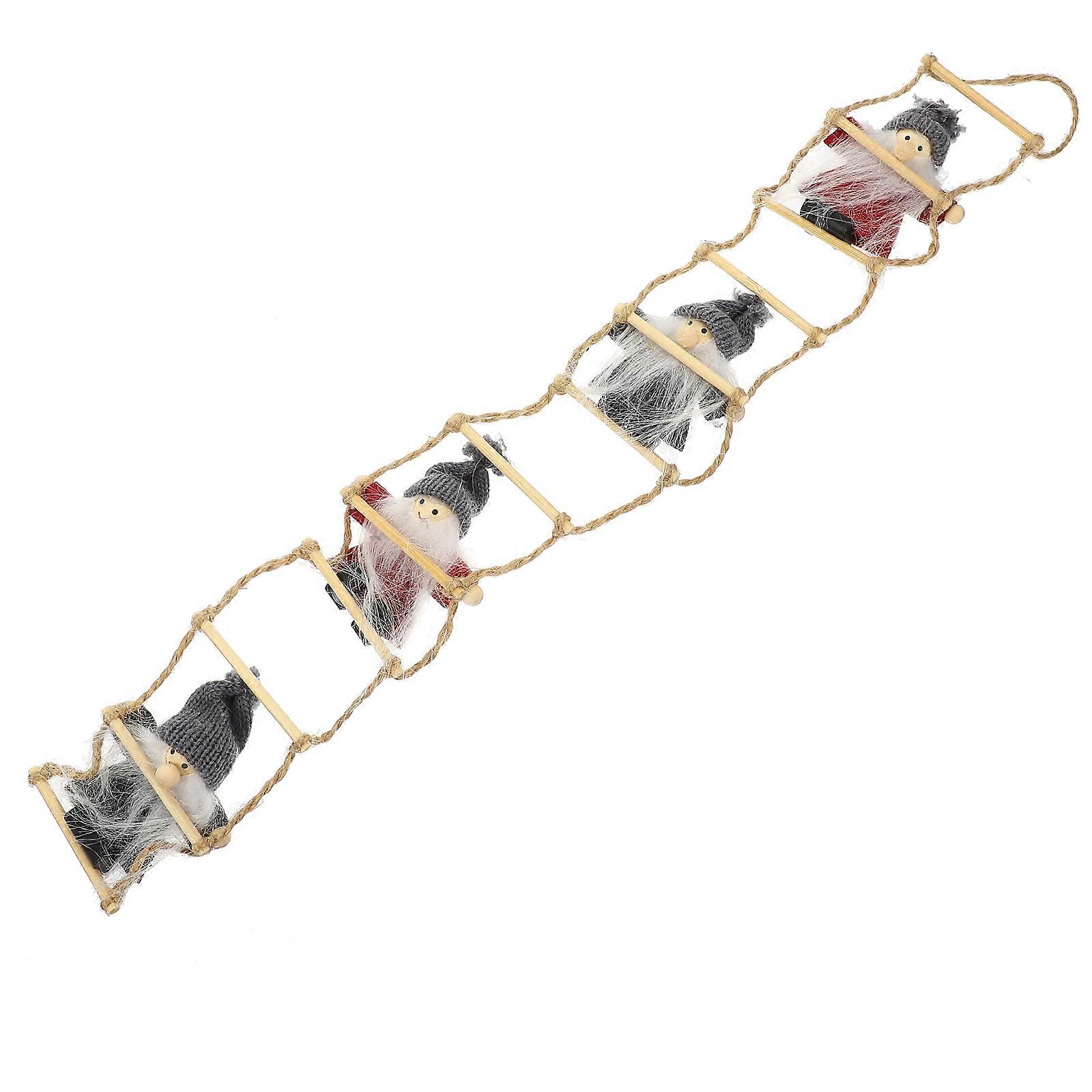 a polished and engaging product description for your **Felt Santa Claus Climbing Ladder Pendant**:

 

🎄 **Felt Santa Claus Climbing Ladder Pendant