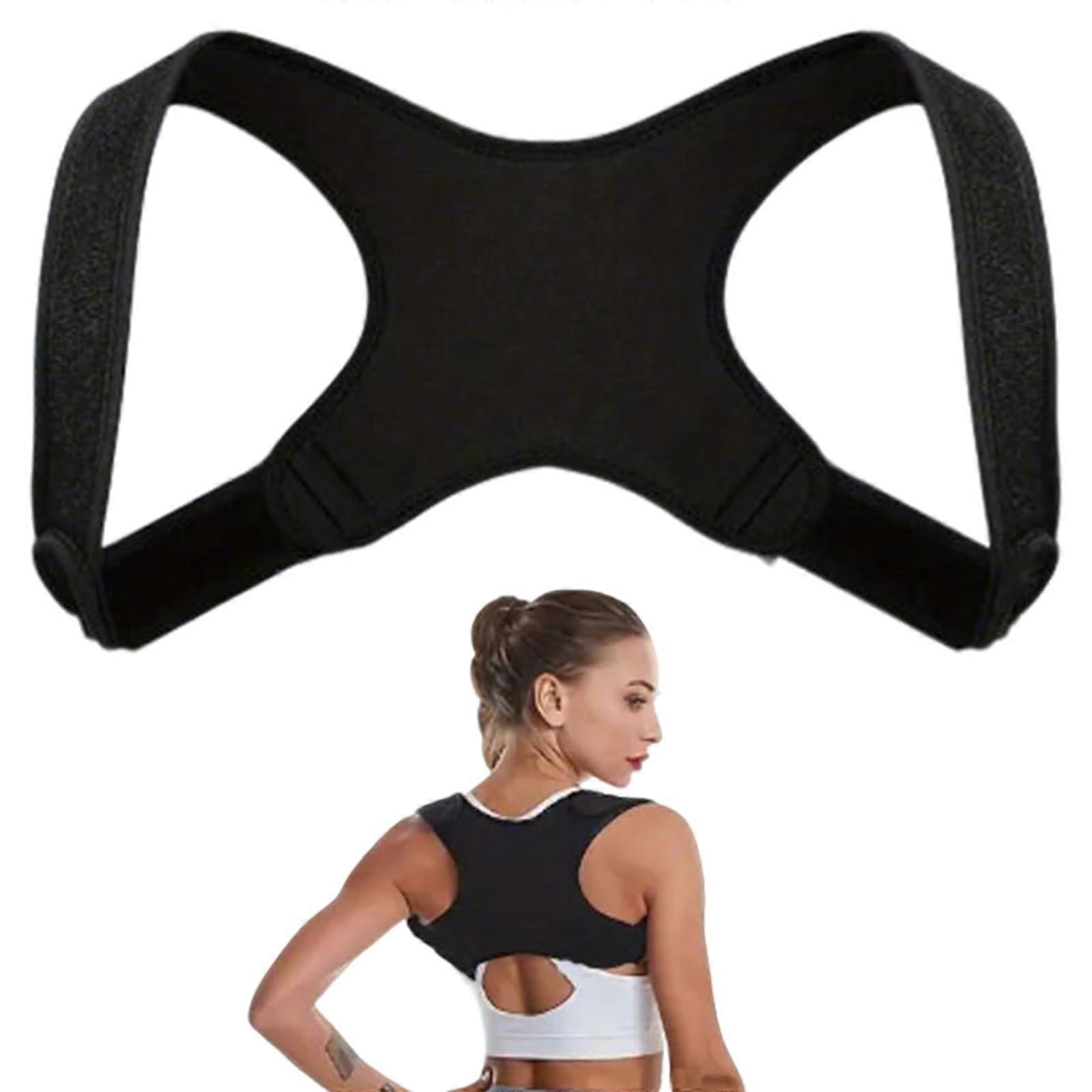 Back Support Belt Ergonomic Breathable Posture Improver For Men And Women With Adjustable Strap Office And Everyday Use
