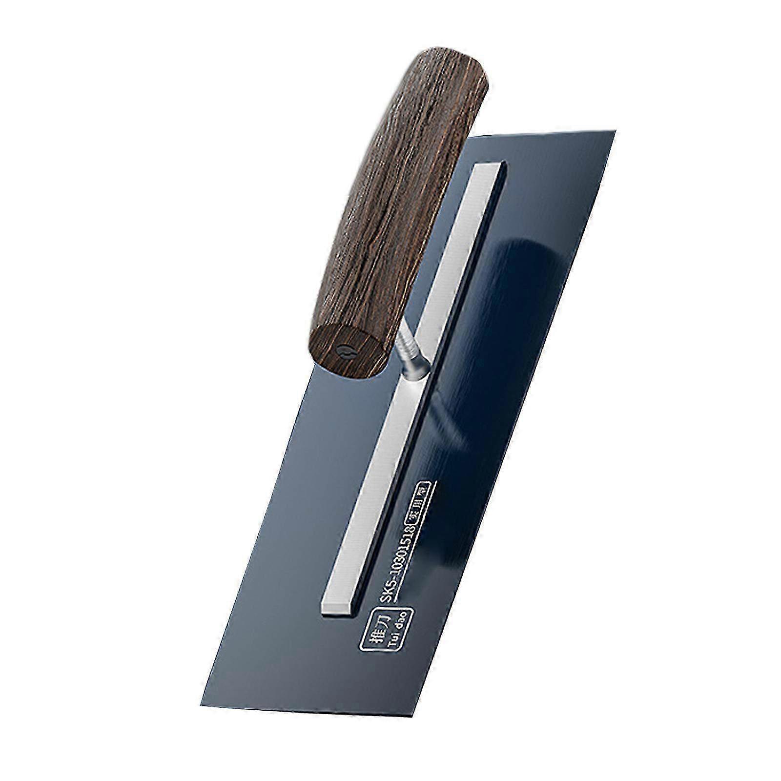 High Hardness SK5 Steel Drywall Trowel with High-Impact Handle for Gyprock, Wallboard & Plasterboard Scraping - 26cm Flat Trowel for Professional Use