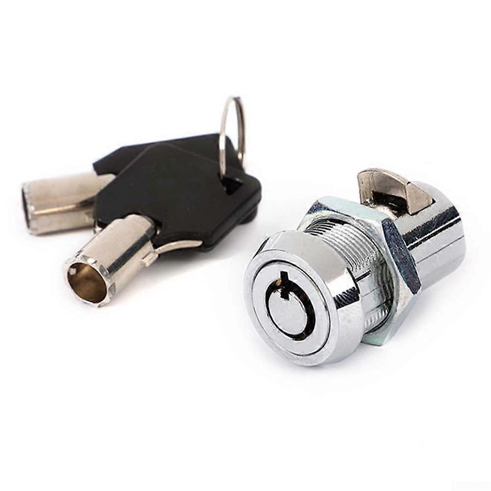 Nock lock for distribution boxes, zinc alloy, with quickrelease mechanism and 2 keys