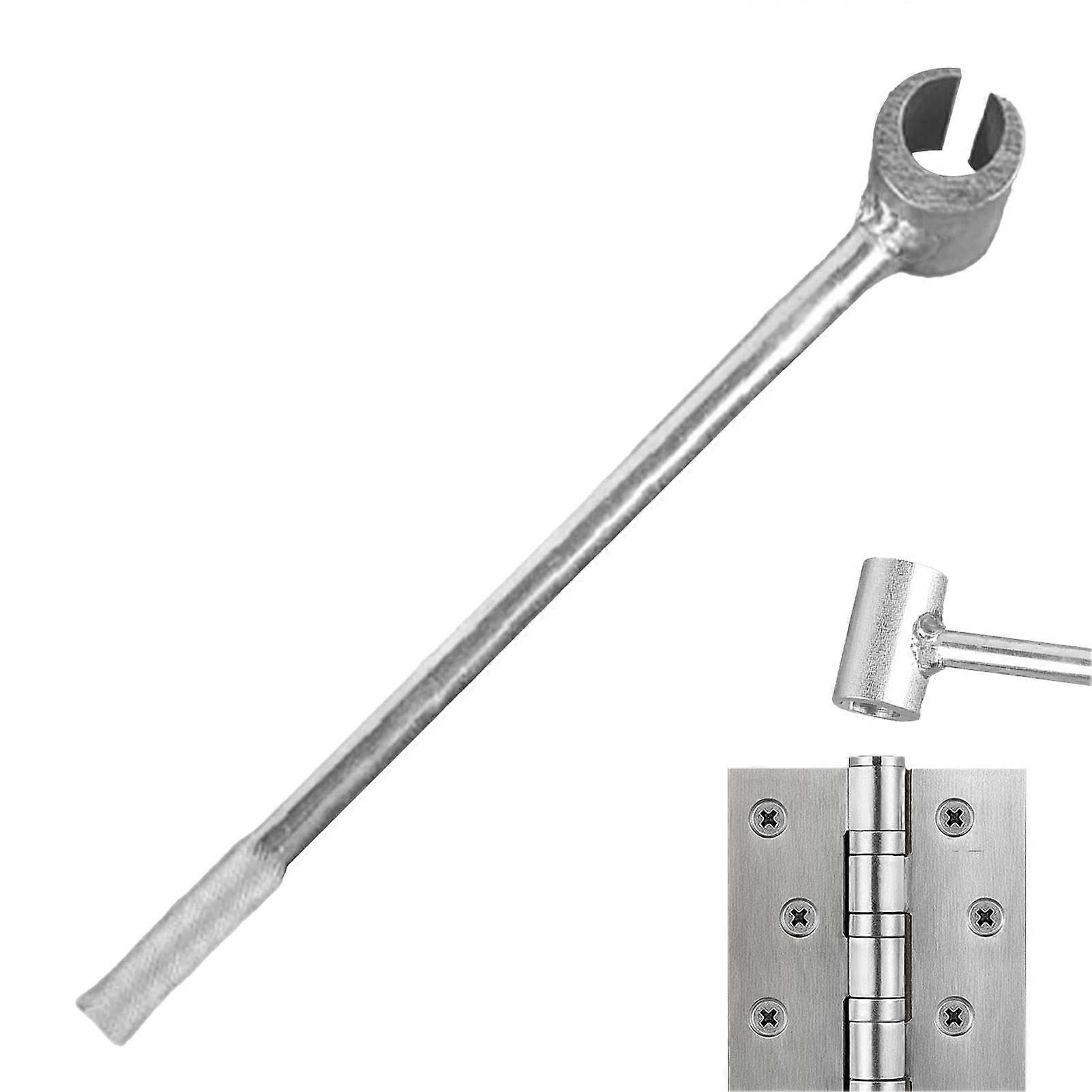 Door Hinge Adjustment Tool, Hinge Gap Adjustment Key, 1425 mm Long Handle  Key, Hinge Adjuster Steel Construction For Use 1518 Mm