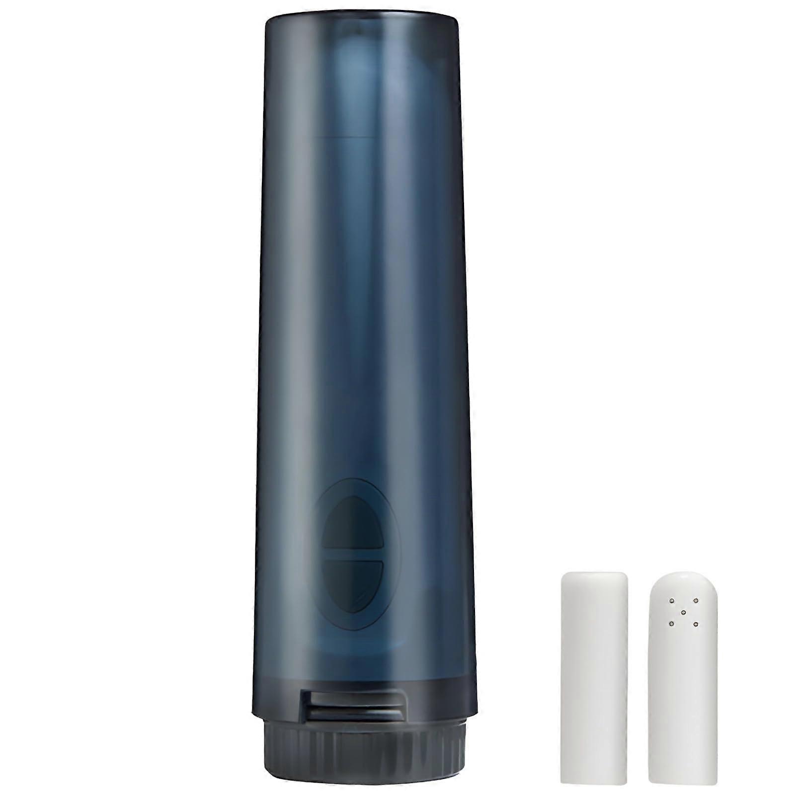 Rechargeable travel bidet for men and women, dual nozzles with attachable water bottle for hygiene and care after surgeries.
