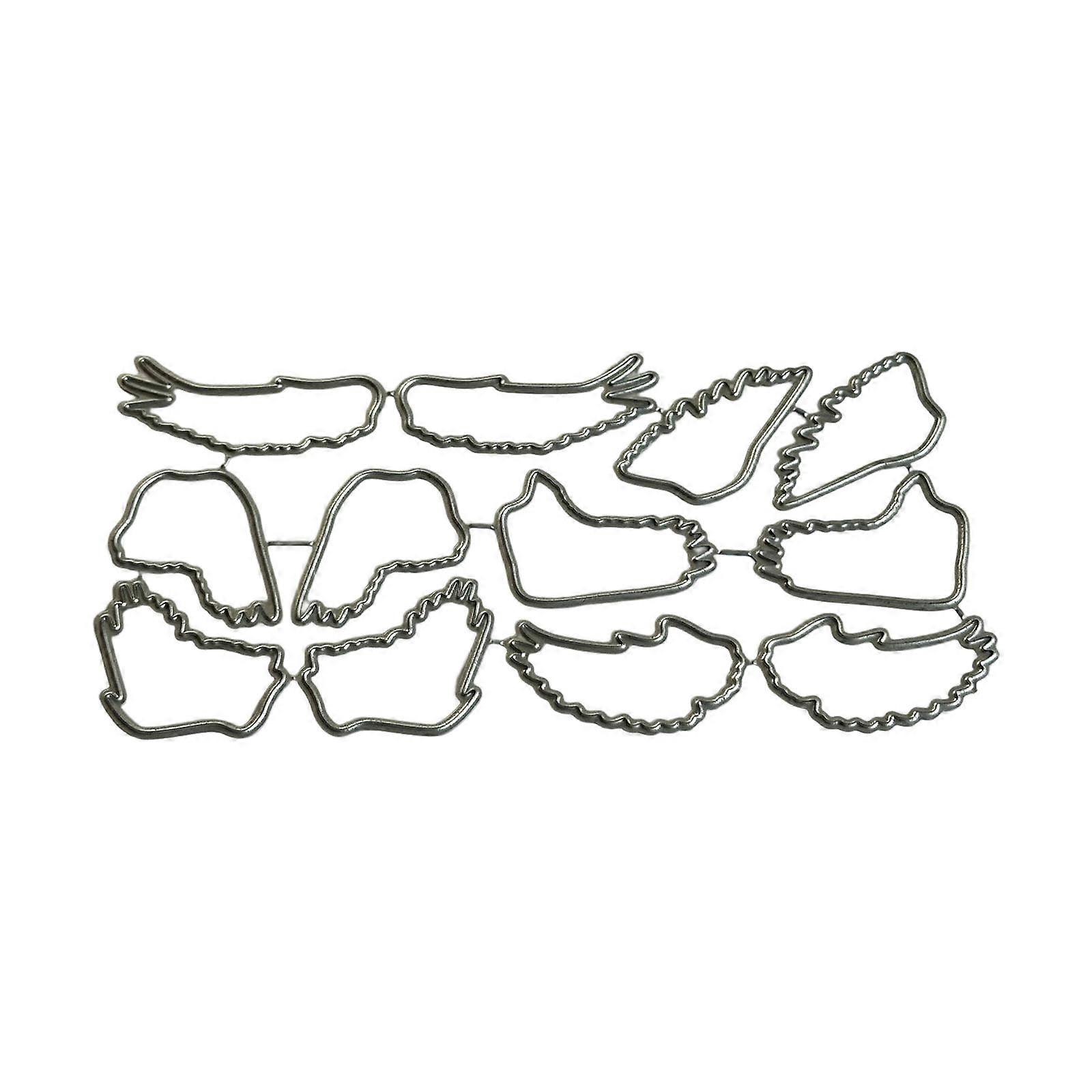 Στένσιλ κοπής κύβων σχήματος πτέρυγας Βαρέων καθηκόντων μήτρες κοπής χάλυβα άνθρακα Scrapbooking Ανάγλυφο χαρτί πεθαίνει για την κάρτα που κάνει πολύχρωμο