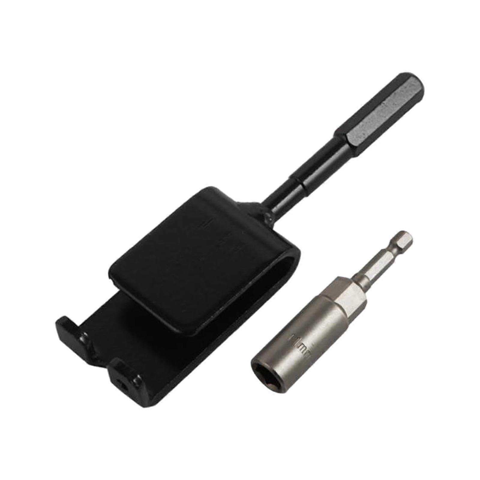 Ice Anchor Drill Adapter With Sleeve, Portable Ice Anchor Tool For Tent Pegs, Quick Installation For Ice Fishing Tents