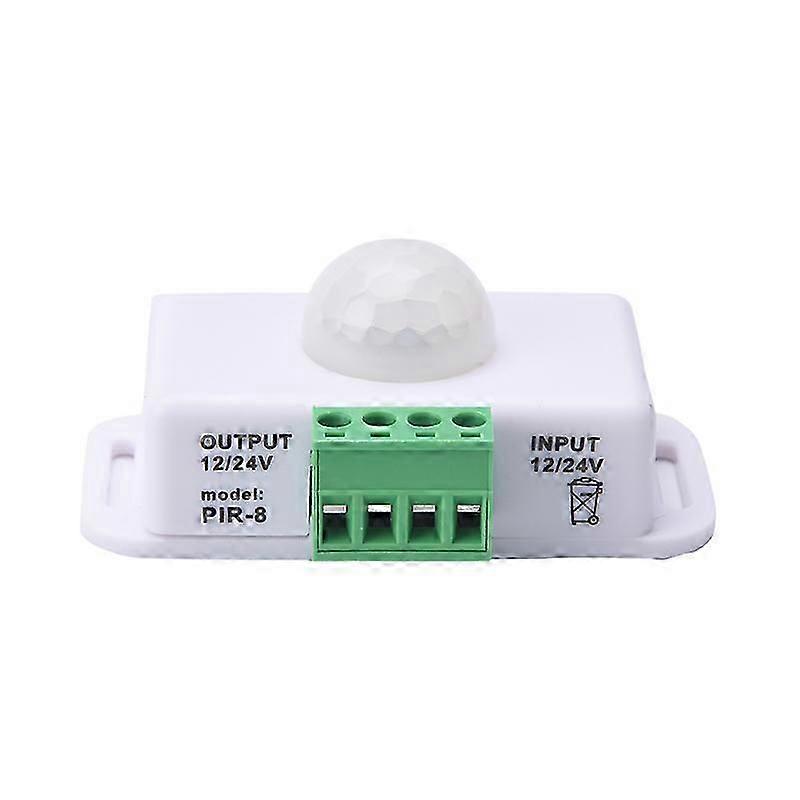 automatic dc 12-24v 8a infrared pir motion sensor switch for le