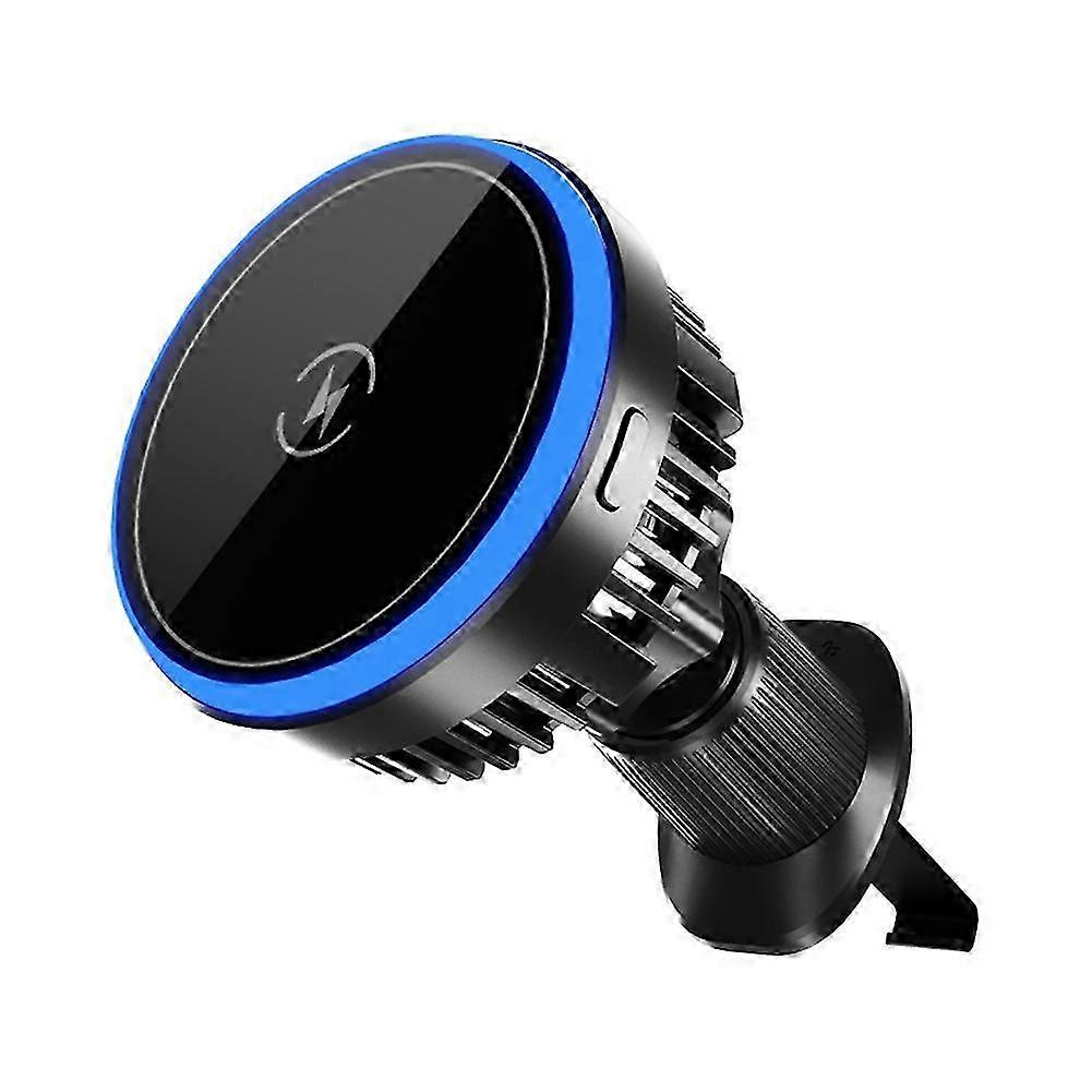 Magnetic Vent Phone Holder with 2 in 1 Wireless Car Charger for Fast Charging Multiple Devices T1
