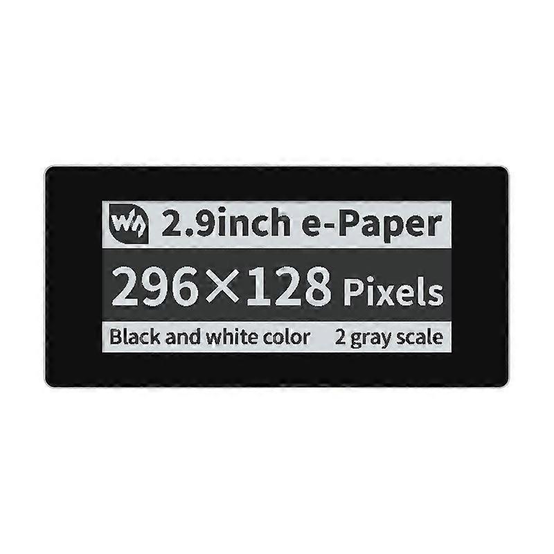 Waveshare 2.9 inch 296 x 128 Pixel Touch Black / White e-Paper Module for Raspberry Pi Pico, SPI Interface