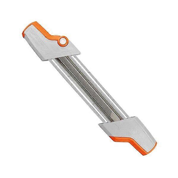 Chainsaw chain sharpener, 0325 white, universal and convenient for fast chain sharpening