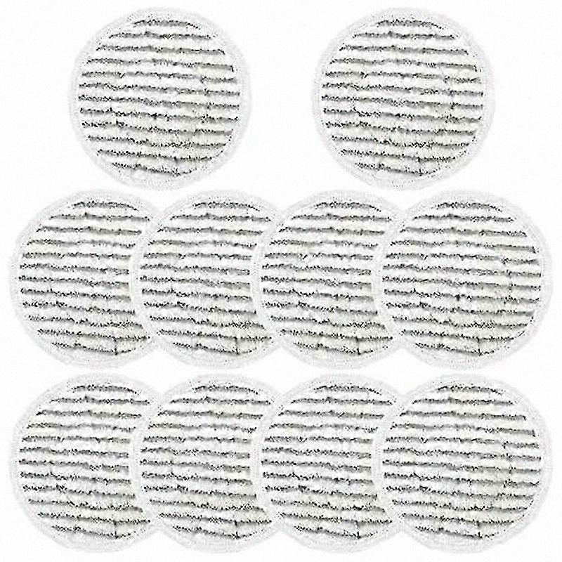 10 Pack Microfiber Cleaning Pads for Steam Mops, Compatible with Select S7000 and S7200 Series Models