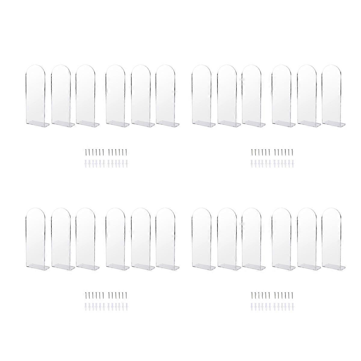 Floating Shoe Display Stand - 24 Shoe Shelf for Wall - Sneaker Levitation Display Shoe Wall Shelf