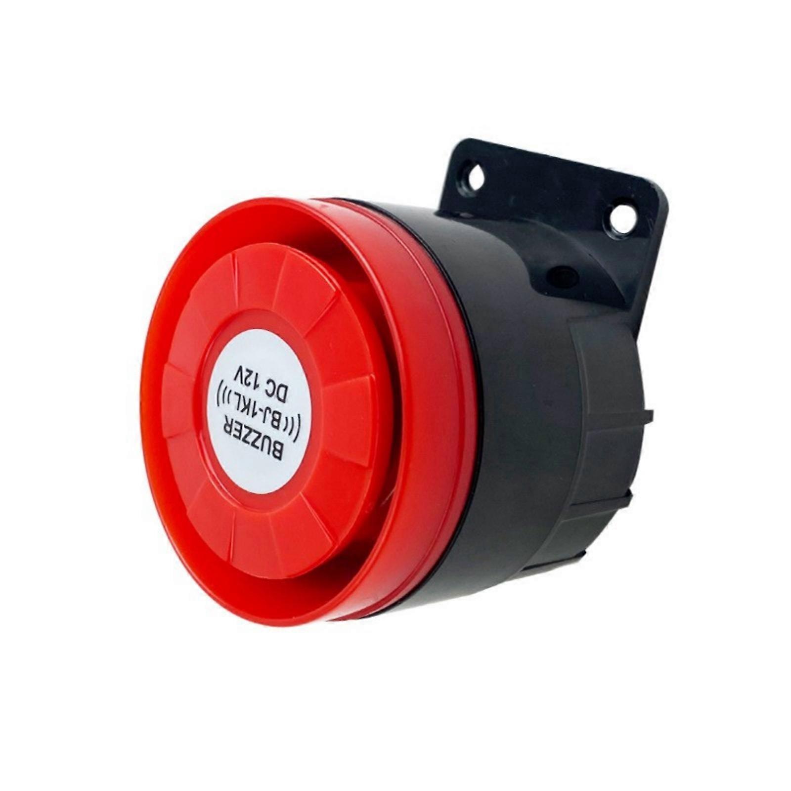 Multiple Voltage Screw On Alarm Siren 12V 24V 220V Weatherproof Construction Sound Visual Alert System Multicolor