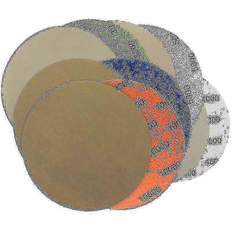 50 Pack Sanding Discs, Round Sandpaper, 125mm Hook And Loop Sanding...