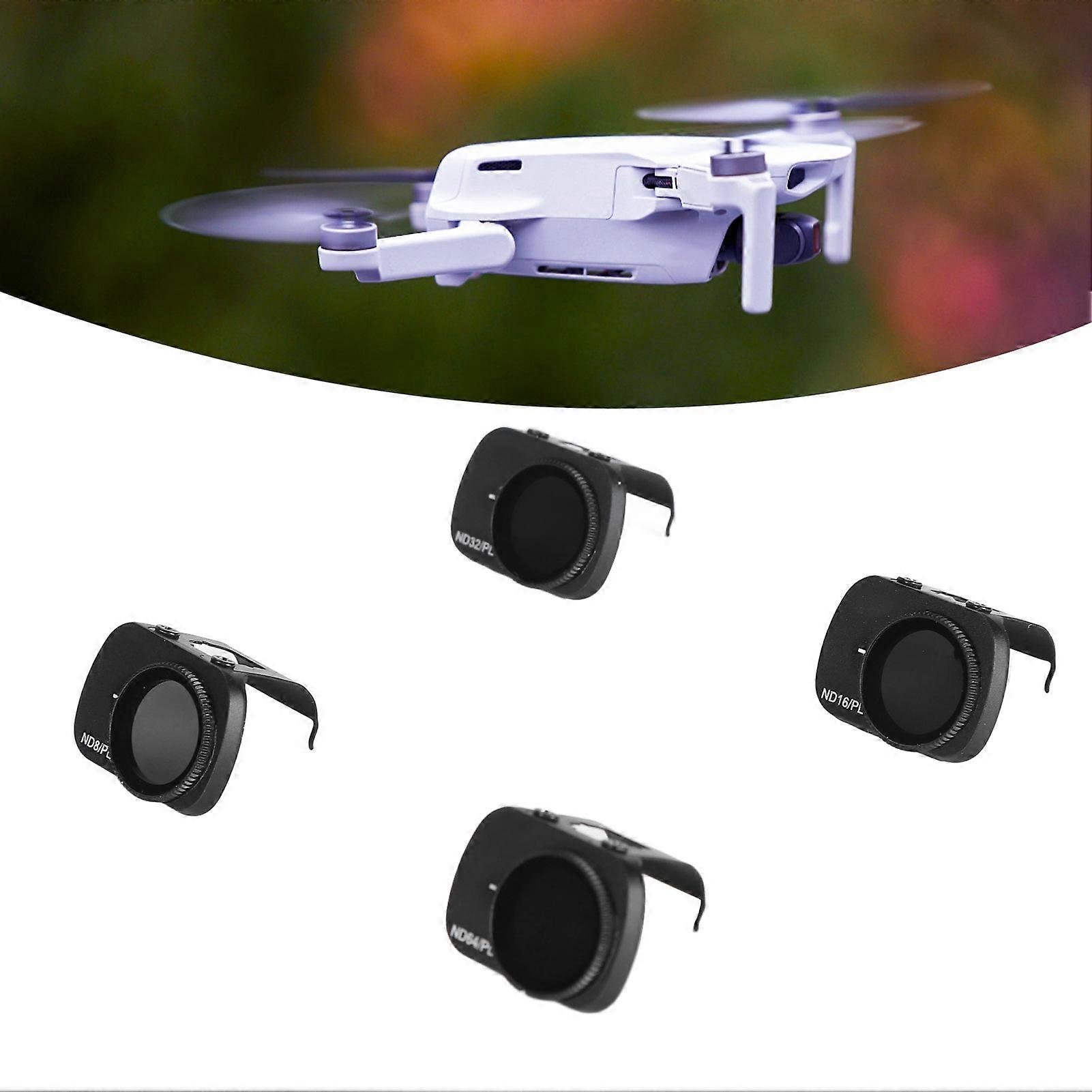 4pcs ND8PL ND16PL ND32PL ND64PL Lens Filter Set for Mini 2 SE