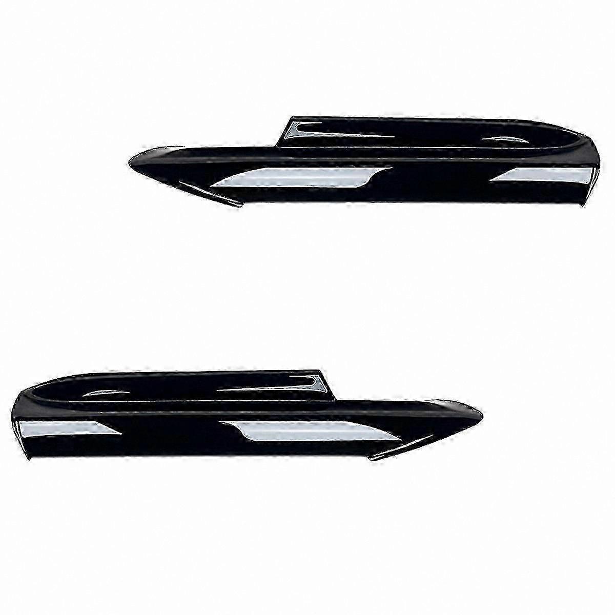 Front Bumper Lip Splitter for 3 Series E90 E91 320i 330i 2005-2008 Spoiler Diffuser Protector Trim