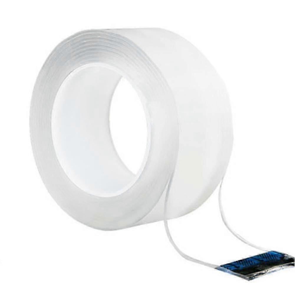 Tape Reusable Removable Washable Double Sided Sticky Strips Seamless Traceless Tape Adhesive Kitchen