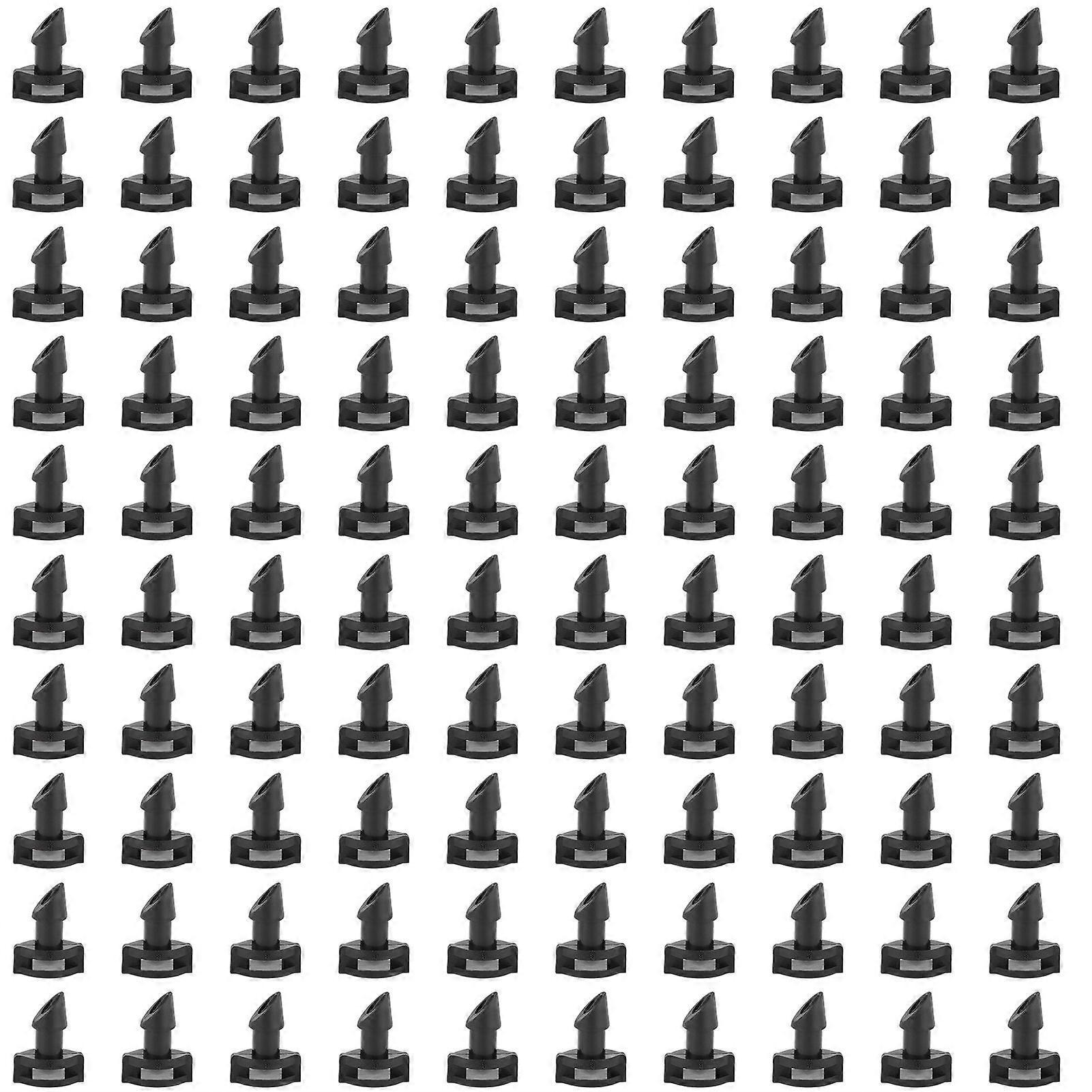 100PCS 360 degrés buse de buse de buse d’arrosage système d’irrigation de tête pour le verger de fleurs de jardin