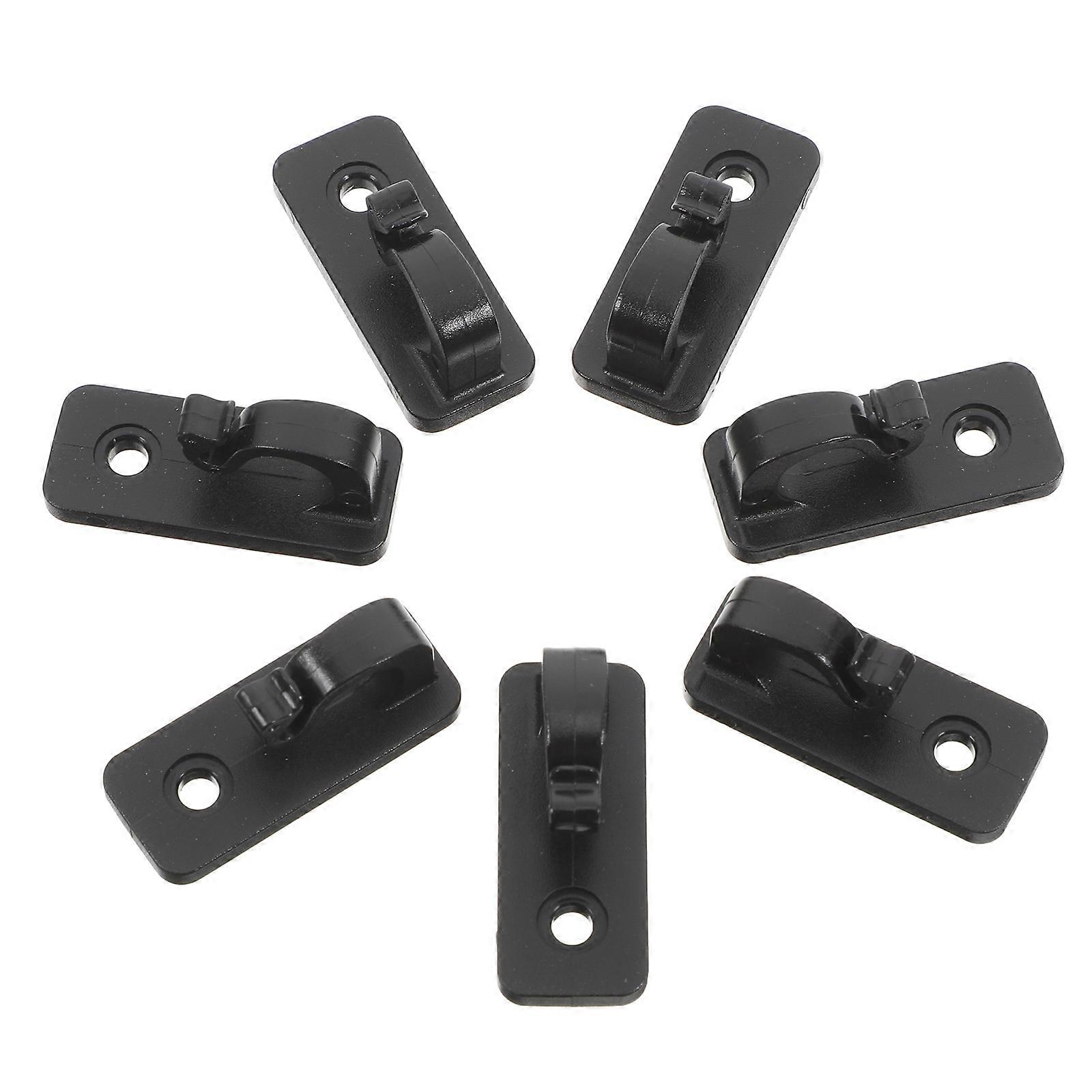 Hemoton 10pcs Hanger Hooks for Indoor Outdoor String Lights Screw Hooks for Hanging Christmas New Year Party Lights