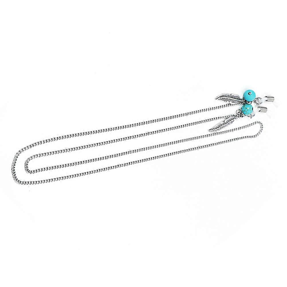 Stainless Steel Glasses Chain for AntiSlip Use Strong and Durable Silver Color Fits Most Glasses 1pc