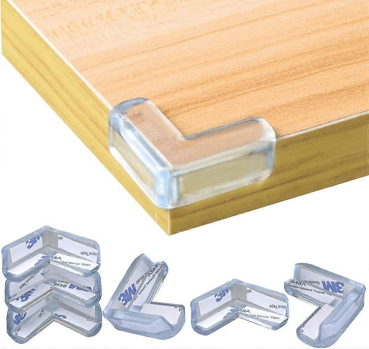 20pcs Protection Coin de Table, Protege Coin Transparent de Table Bébé, Protections Coins pour Enfan