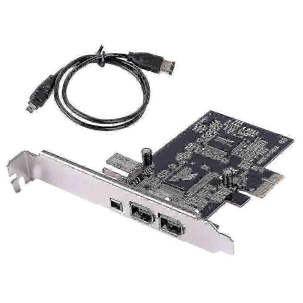 Pcie Firewire Card For Windows 10,ieee 1394 Pci Express Controller 4 Ports(3 X 6 Pin And 1 X 4 Pin)