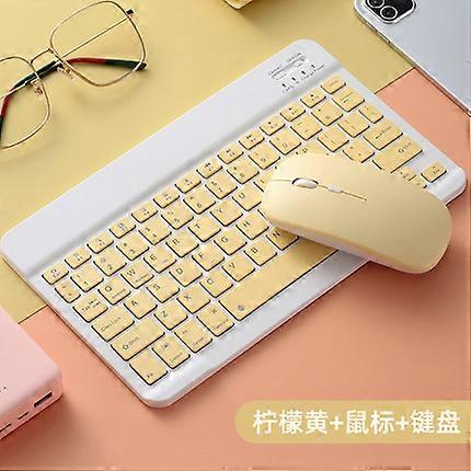 Portable Bluetooth Keyboard and Mouse Set for iPad & Android Devices