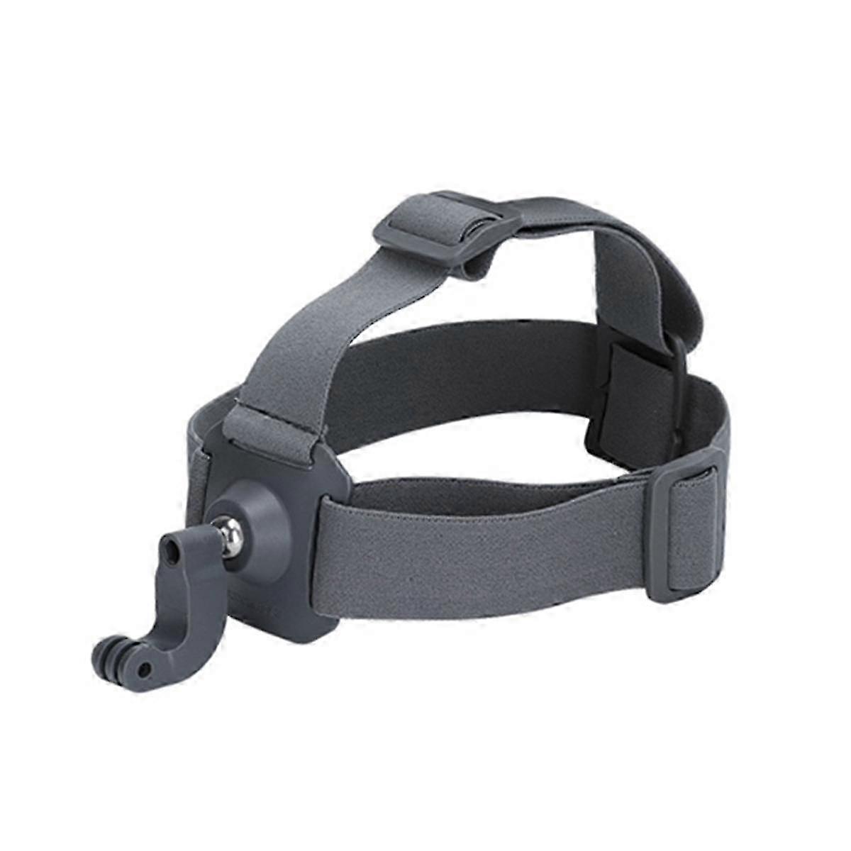 Camera Headband Strap Mount for Action POV Cameras in Gray