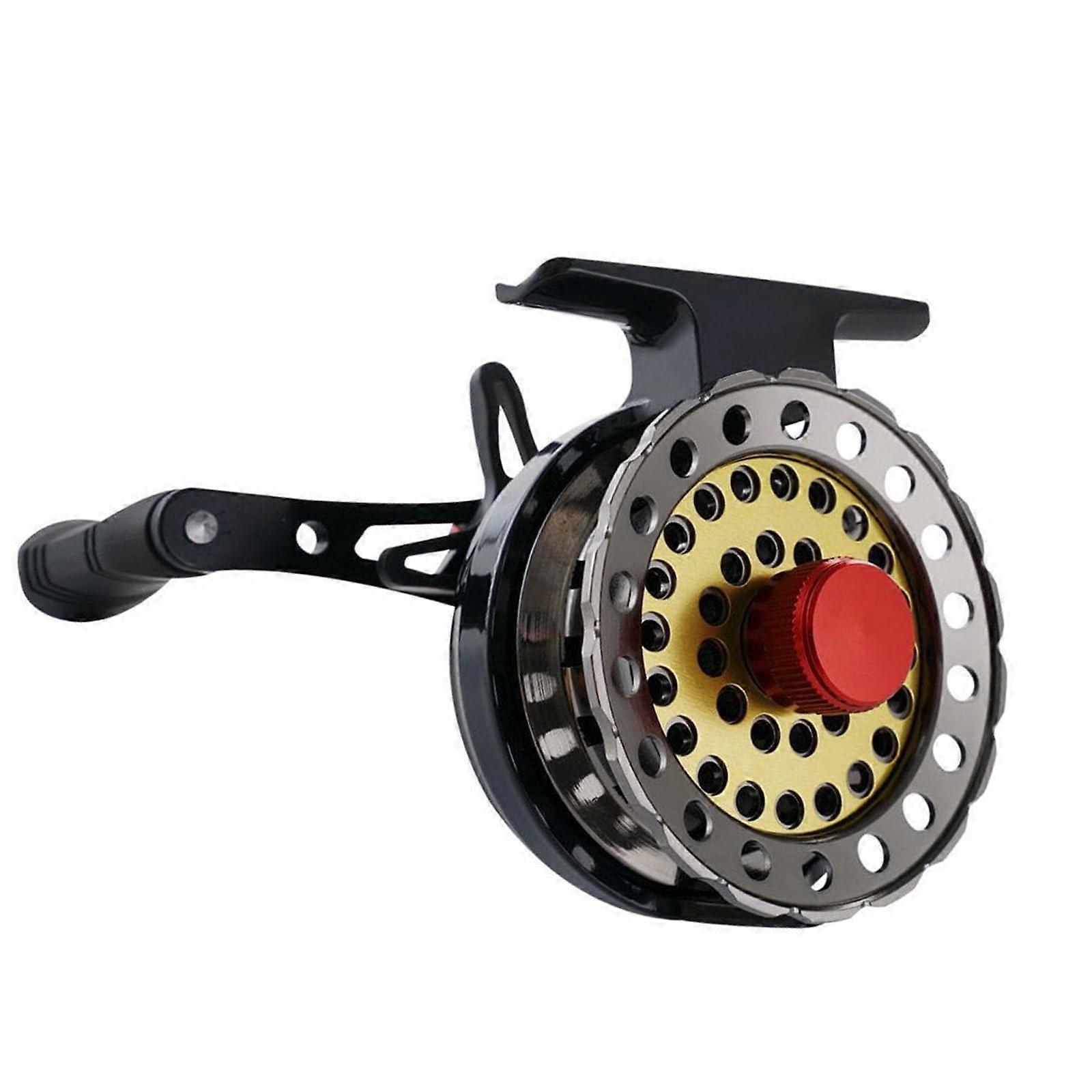 Fly Fishing Reels Full Metal Baitcasting Style Left Hand Retrieve Right Hand Retrieve Tackle Accessory