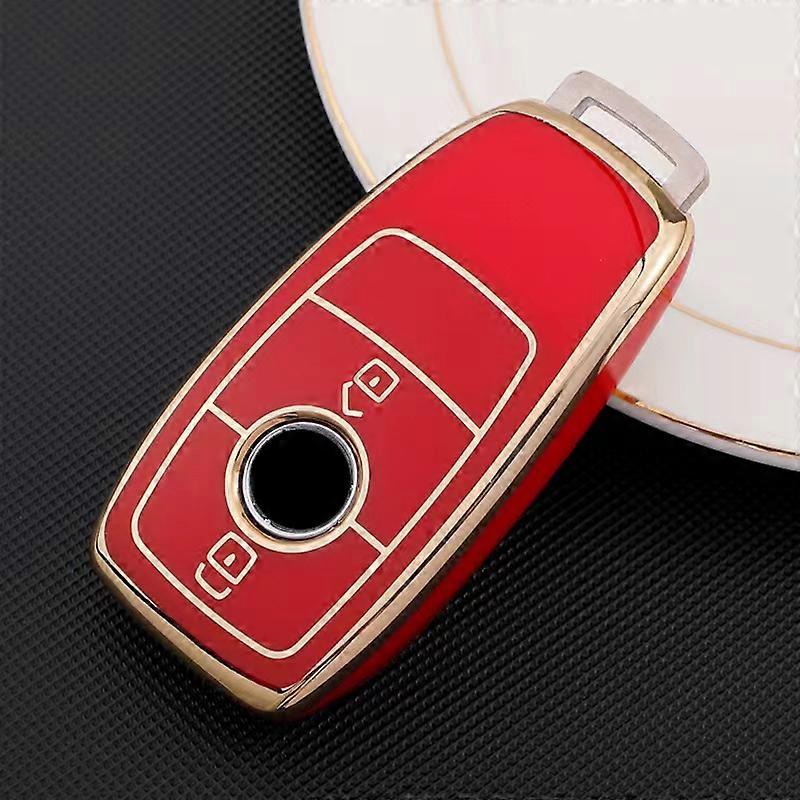 2 3 4 Buttons TPU Car Key Cover with Remote Control Case for Mercedes Benz ACESG Class GLC CLE CLA W177 W205 W213 W222 X167 AMG~04121